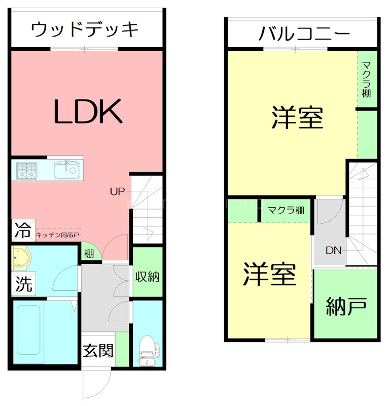 ひだまり館 103号室 間取り