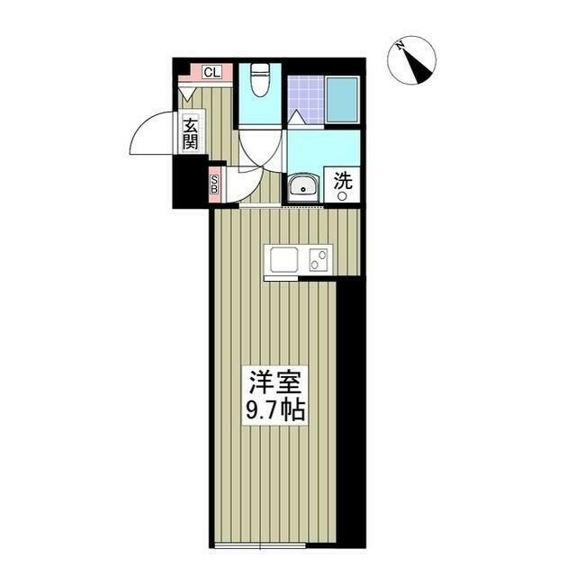 Ｓｕｎ　Ｇｌａｎｚいずみ中央 103号室 間取り