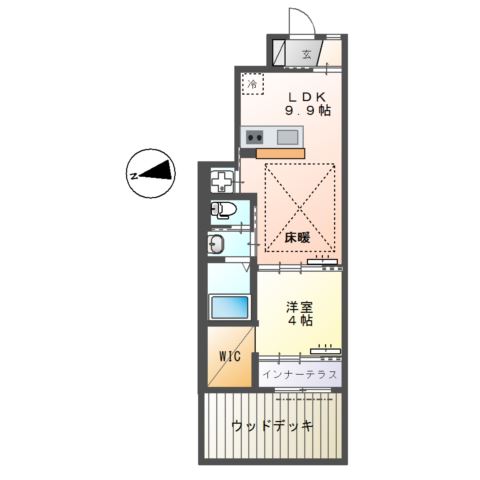 パーチェ横浜和泉 間取り
