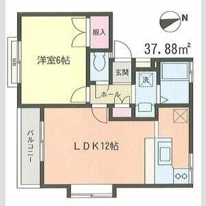 秦野ガーデンヒルズ 203号室 間取り