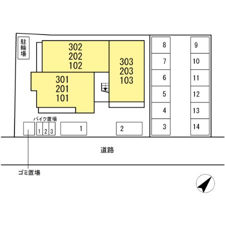レヴリ広野 間取り
