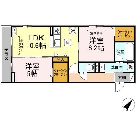 レヴリ広野 間取り