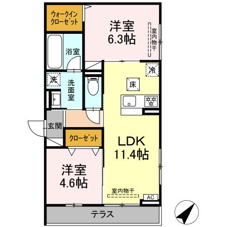 レヴリ広野 間取り