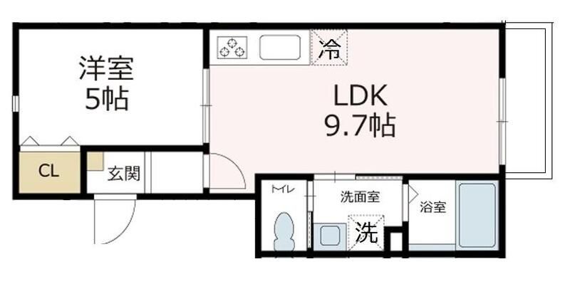 フィカーサ戸塚 102号室 間取り