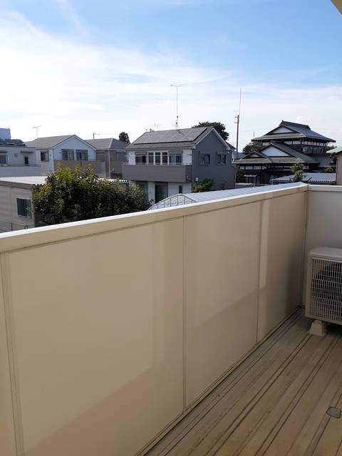 ハピネス渋谷 ベランダ