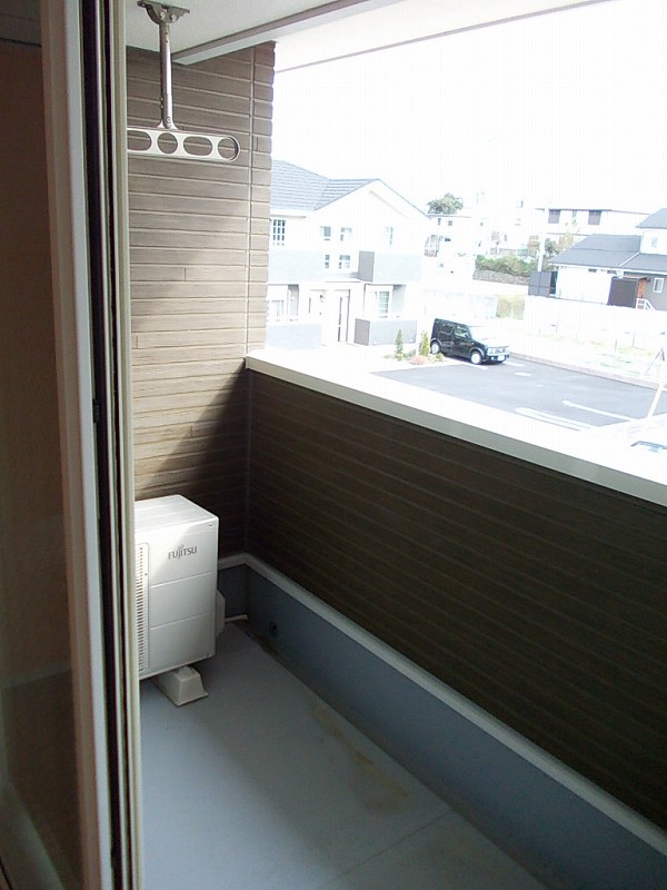 グリシーヌヒルＢ ベランダ