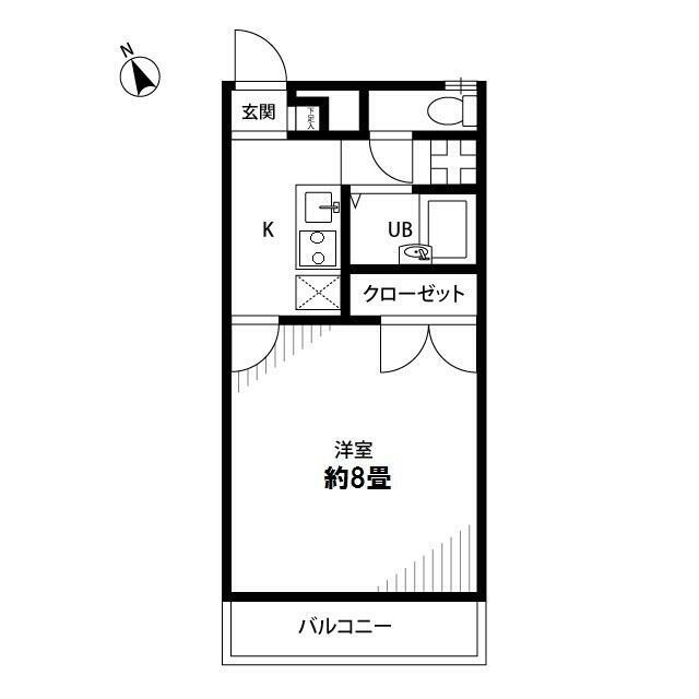 アンプルール　フェール　ライム 間取り