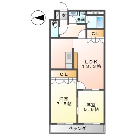 ソレジオ湘南 間取り