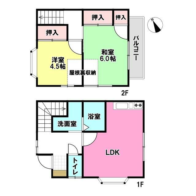 ホープ戸塚台 4号室 間取り