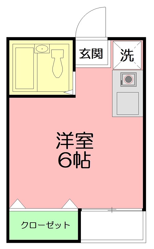 シルバーウェーブコートI 202号室 間取り