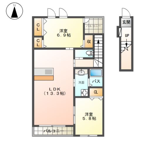 グラン コタン 間取り
