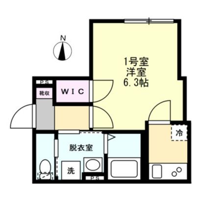 ベイルームグラン扇町EAST 間取り