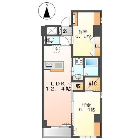 （仮称）新築高座渋谷駅前マンション 601号室 間取り