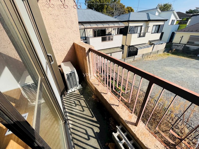 八雲ハイツ ベランダ