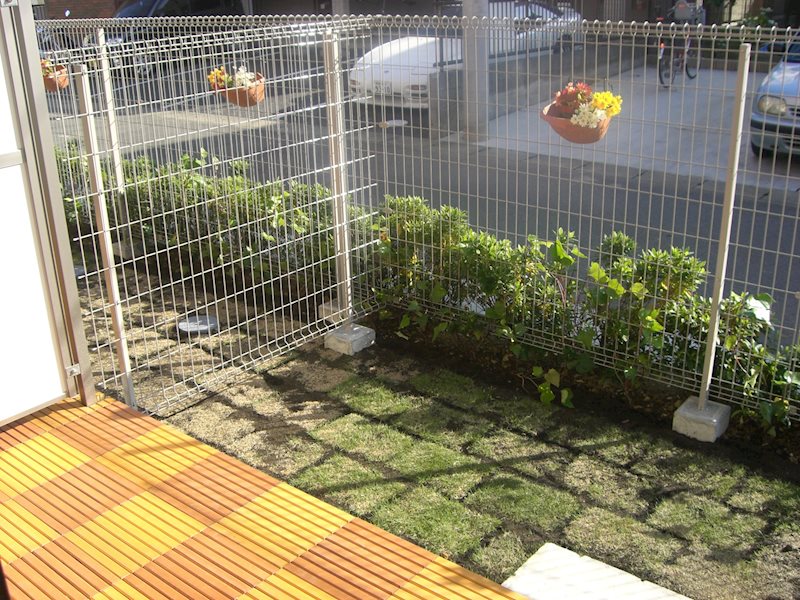 プラザフローラル ベランダ