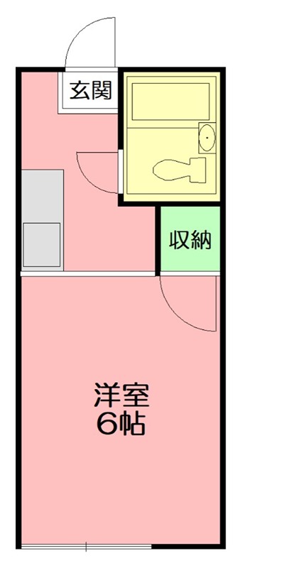 ベルハイツ 103号室 間取り