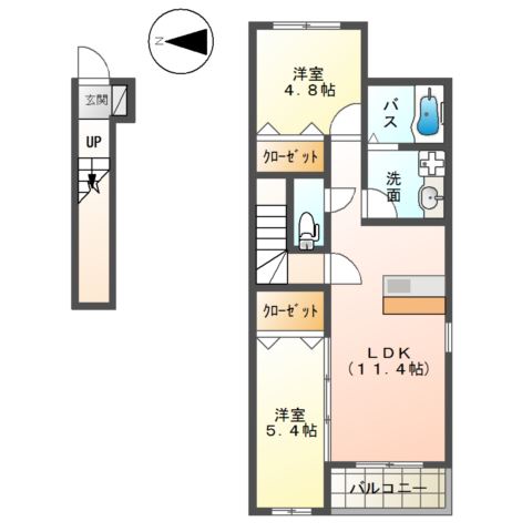 ドリームス　カドミ 間取り
