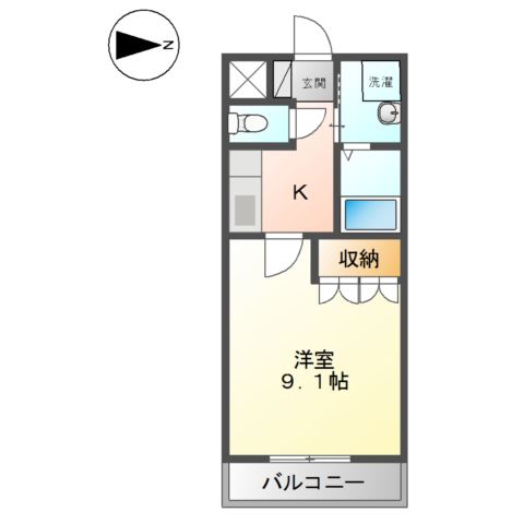 フリージャー茅ヶ崎 間取り