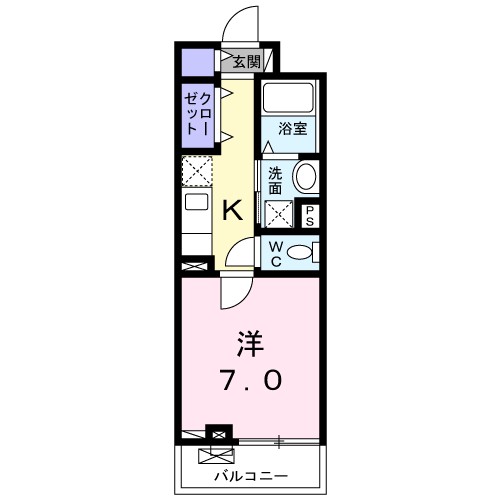 スリール・ダーンジュ 302号室 間取り