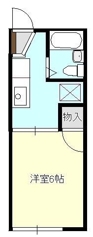 サン・フォレットＢ 105号室 間取り