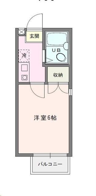 フジパレス湘南平塚六番館 103号室 間取り
