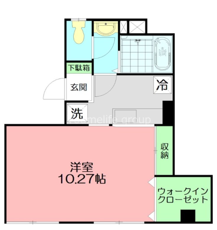 野本ビル 203号室 間取り