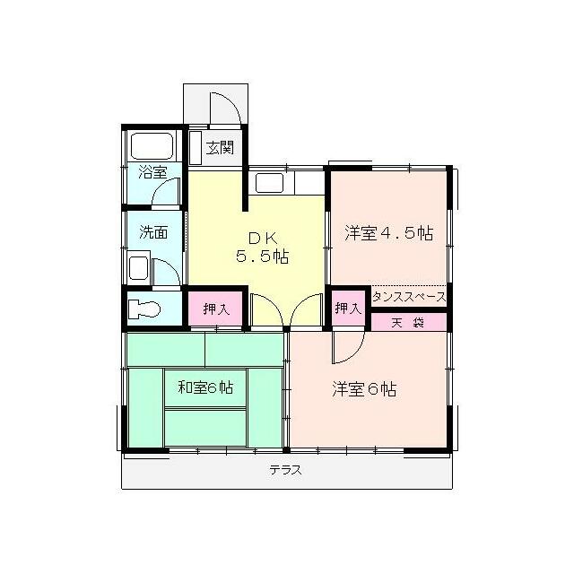 足立貸家 間取り