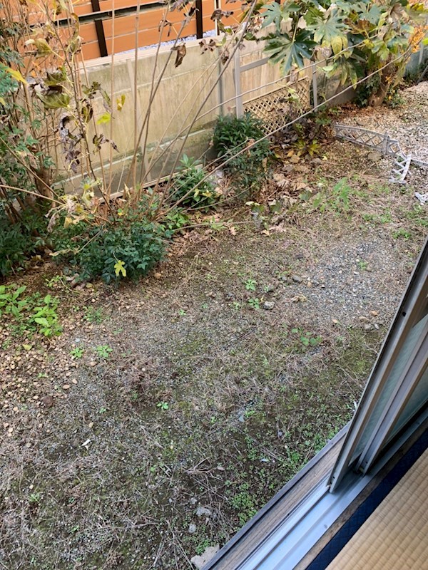 守屋アパート  ベランダ