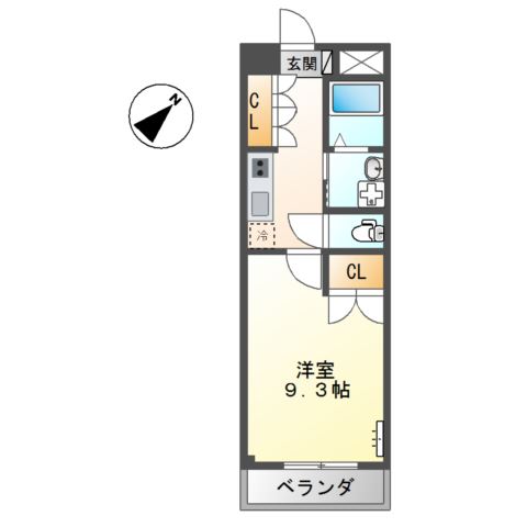 サンフォレスト KⅡ 間取り