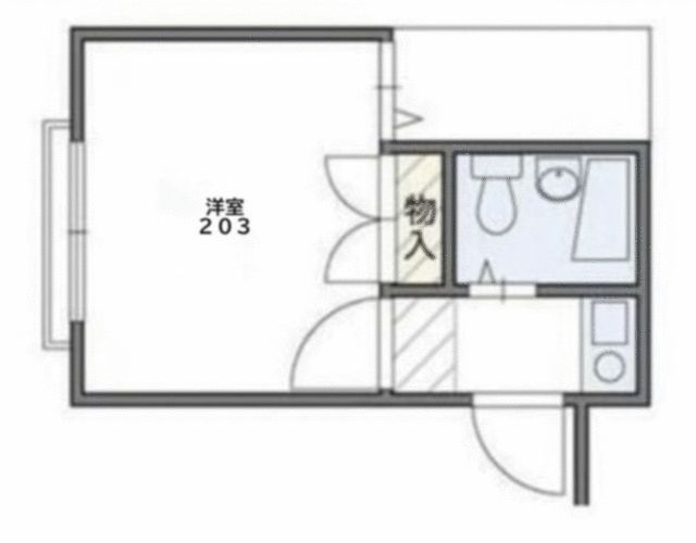 LIFIX本郷台 203号室 間取り
