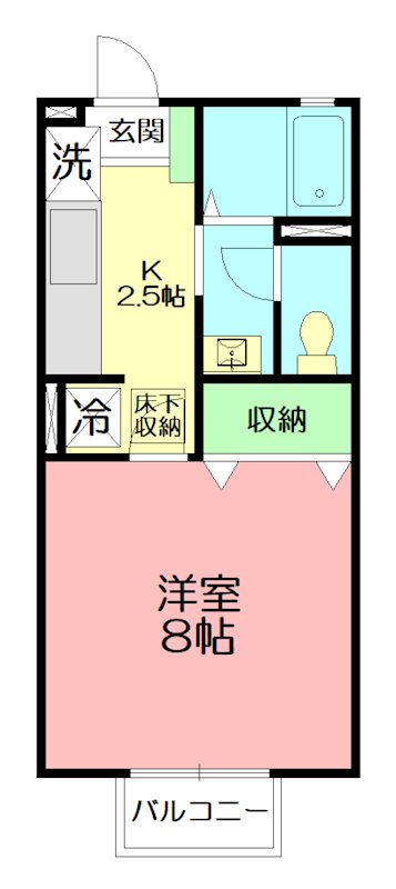 Ｍ，ＤＲＡＮＴＡ 102号室 間取り