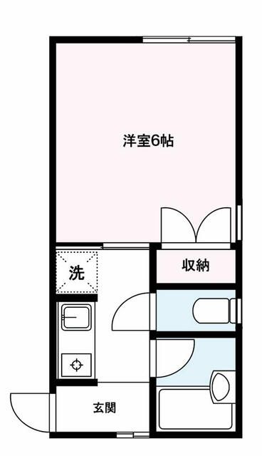 ホワイトレジデンスⅡ 102号室 間取り