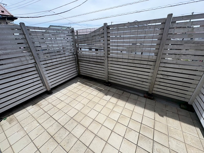 高田3丁目戸建 ベランダ