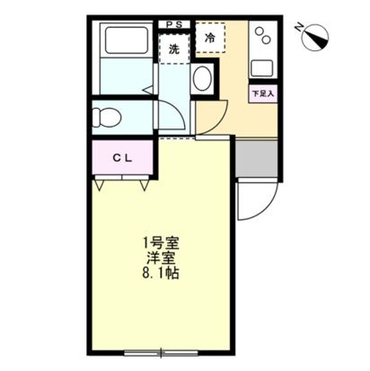 ベイルーム小田急相模原Ⅱ 間取り