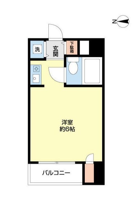 伊勢原エレガンス 504号室 間取り