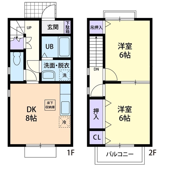 テラス小園台 Ⅰ 間取り