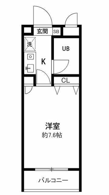 PLENDY戸塚 404号室 間取り