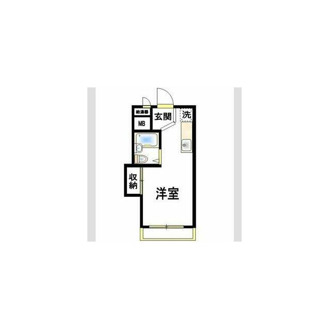 エリール厚木 104号室 間取り