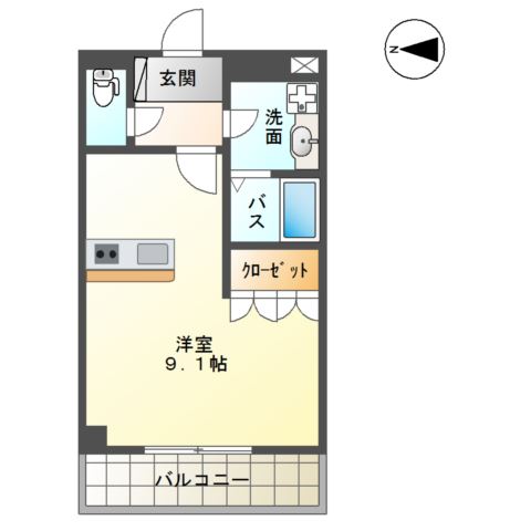 アバンティ・K2 間取り