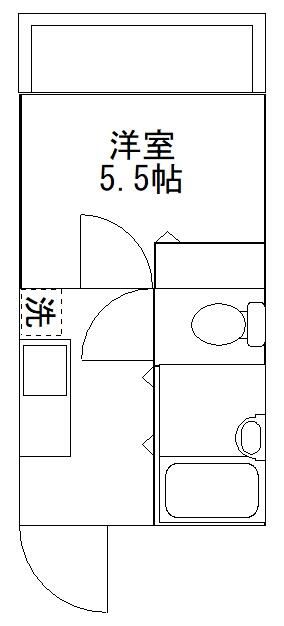 タミーハイツ 209号室 間取り