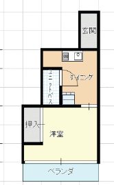 末廣６ビル 間取り