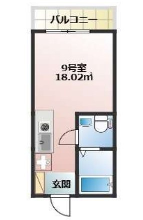 ＢＡＣＥ上和田 209号室 間取り