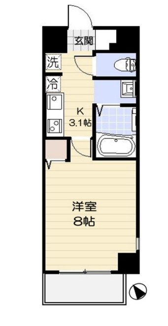 ブランドール壱番館 間取り