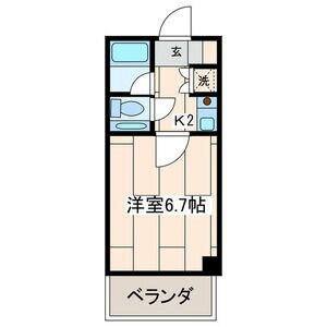 ウエストウィンハイム 405号室 間取り