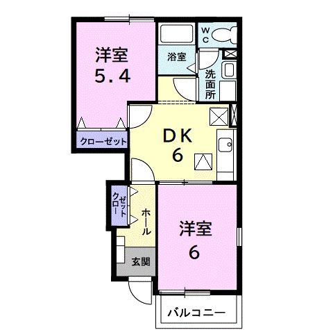 湘南ジェンテ 103号室 間取り