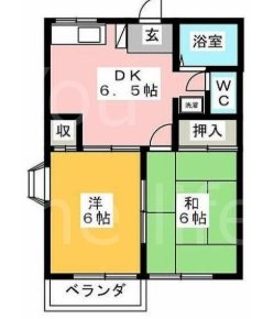 プリンス大船 103号室 間取り