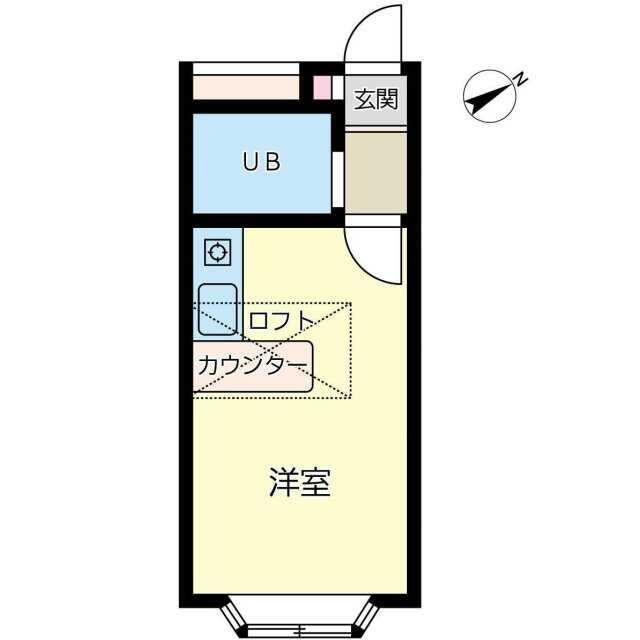 ベルピア鎌倉 第7 101号室 間取り
