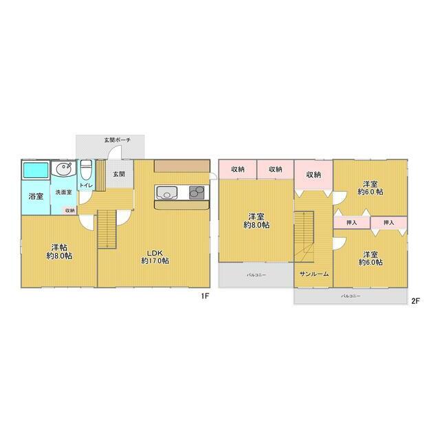 綾瀬市綾西5丁目戸建 間取り