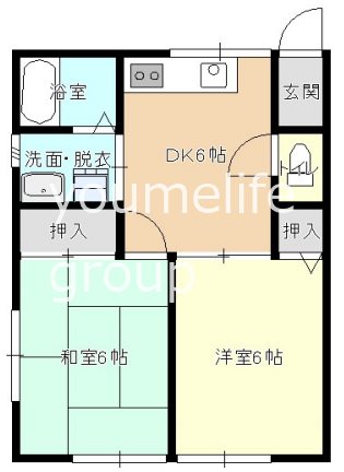 ベルシャンパレス 105号室 間取り