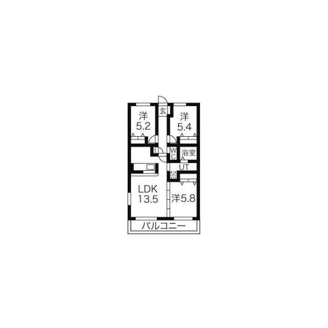 ベルエールＢ棟 間取り